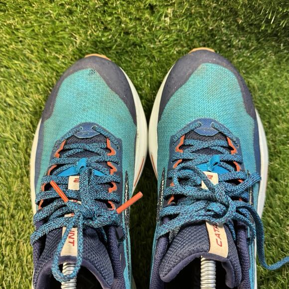 Brooks Divide 3 Running Trail Hiking Blue Teal 1103811D490 Men\'s Sz 9.5D